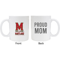 Maryland Terrapins Proud Mom White Ceramic Coffee Mug