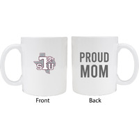 Texas Southern University Proud Mom White Ceramic Coffee Mug