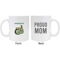 North Carolina Charlotte Forty-Niners Proud Mom White Ceramic Coffee Mug