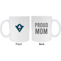 North Carolina Wilmington Seahawks Proud Mom White Ceramic Coffee Mug