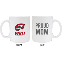 Western Kentucky Hilltoppers Proud Mom White Ceramic Coffee Mug