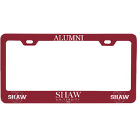 Shaw University Bears Alumni License Plate Frame New For 2020