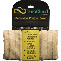 DuraCloud Orthopedic Pet Bed and Crate Pad Contour Cover
