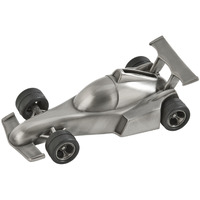 Race Car Bank, Pewter Finish 3" X 6"