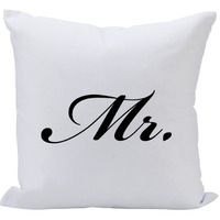 Pillow 16X16 Mr. (Script)