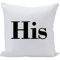 Pillow 16X16 His (Block)