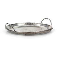 RSVP Bbq Pizza Pan - Precision Pierced Ss
