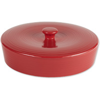 RSVP Tortilla Warmer - 10in - Stoneware - Red