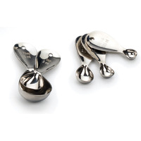 RSVP Measuring Spoon - Teardrop Set Of 5
