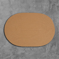 BR52R144X180 Boca Raton - Navy 12'x15' Rug, 100% Polypropylene - Oval.