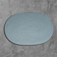 BR65R120X120 Boca Raton - Bright Green 10' round Rug, 100% Polypropylene - Round.