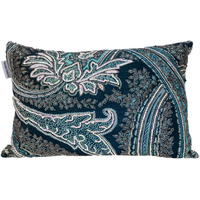 Parkland Collection Lilia Transitional Dark Green Throw Pillow