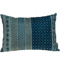 Parkland Collection Petunia Transitional Green Throw Pillow