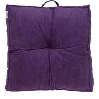 Parkland Collection Alena Transitional Purple Floor Pillow