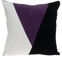 Parkland Collection Arcas Transitional White Throw Pillow