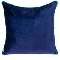 Parkland Collection Khole Transitional Blue Throw Pillow