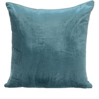 Parkland Collection Nerine Transitional Green/Teal Throw Pillow