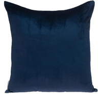 Parkland Collection Nerine Transitional Blue/Navy Throw Pillow