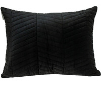 Parkland Collection Somin Transitional Black Throw Pillow