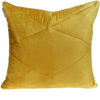 Parkland Collection Koko Transitional Yellow Throw Pillow