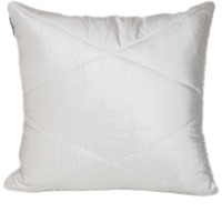 Parkland Collection Koko Transitional White Throw Pillow