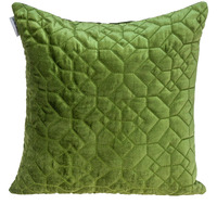 Parkland Collection Sora Transitional Olive Throw Pillow