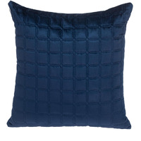 Parkland Collection Marrisa Transitional Blue/Navy Throw Pillow