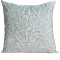 Parkland Collection Cristal Transitional Gray Throw Pillow