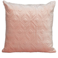 Parkland Collection Aleta Transitional Pink Throw Pillow