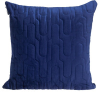 Parkland Collection Basil Transitional Blue Throw Pillow