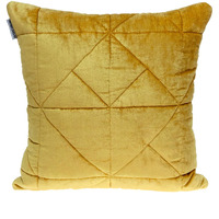 Parkland Collection Zoe Transitional Yellow Throw Pillow