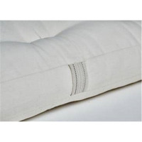 100% Organic Cotton Massage Mat with 1" Natural Latex core in Organic Twill Fabric Case
