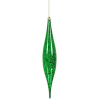 13" Green Mercury Rain Drop 2/Bg