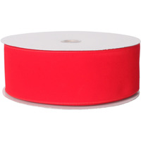 3" x 50Yd Red Velvet Outdoor Ribbon