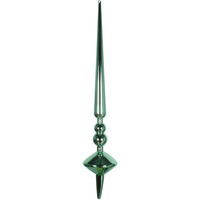 18" Seafoam Green Shiny Cupola Finial 2/