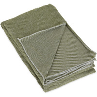 Bucky Jersey Stripe - Blanket Scarf - Olive Stripe