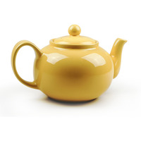 RSVP International Stoneware Teapot, Yellow