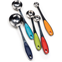 RSVP International Measuring Spoon - Color Handle (Set of 5)