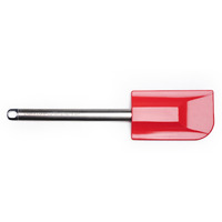RSVP Intl Silicone Spatula, Large, Red