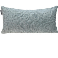 Parkland Collection Cristal Transitional Quilted Gray Throw Pillow