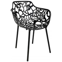 LeisureMod Modern Devon Aluminum Chair