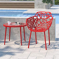 LeisureMod Modern Devon Aluminum Chair