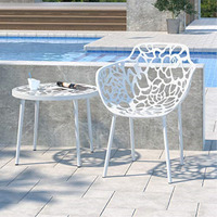 LeisureMod Modern Devon Aluminum Chair