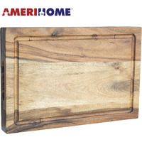 Acacia Wood Cutting Board 18 in. x 21in.