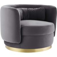 Relish Performance Velvet Performance Velvet Swivel Chair