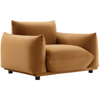 Copious Performance Velvet Armchair