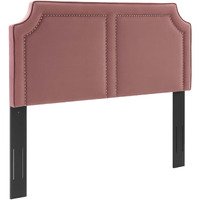 Cynthia Performance Velvet Twin Headboard