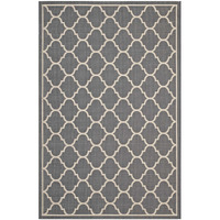 Avena Moroccan Quatrefoil Trellis 9x12 Indoor and Outdoor Area Rug