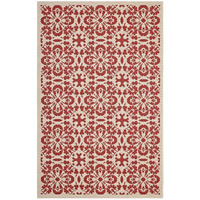 Ariana Vintage Floral Trellis 4x6 Indoor and Outdoor Area Rug