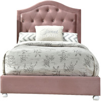 30875F Full Bed - Pink Fabric